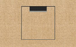 podlahová zásuvka interiér STAKOHOME-8906-BK s kartáčem
